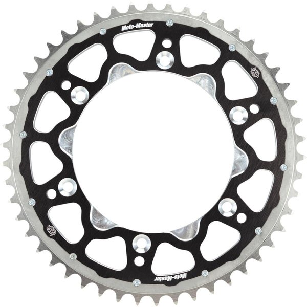 62.012.32.50 - Moto Master Fusion Dual Rear Sprocket For Husqvarna CR125 1991-2013 Rear Black 50T