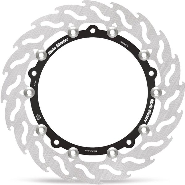 113100 - Moto Master Flame Series Floating Brake Disc For BMW R 1250 GS - Black