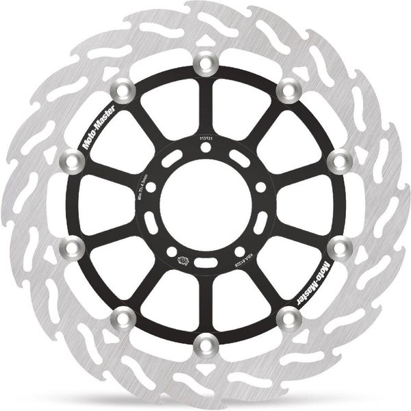 113131 - Moto Master Flame Series Floating Brake Disc For Ducati XDIAVEL 1262S - Black
