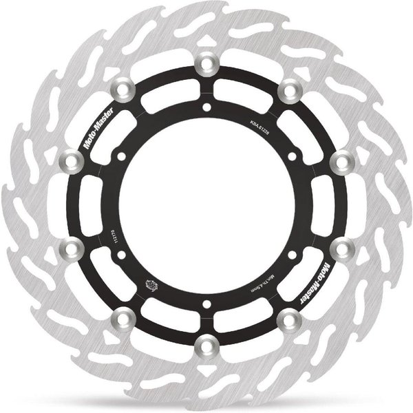 112170 - Moto Master Flame Series Floating Brake Disc For Husqvarna NORDEN 901 - Black