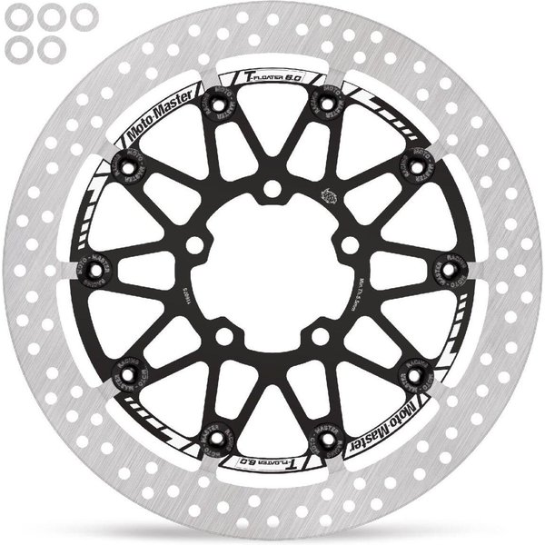 116097 - Moto Master Halo Series T-Floater Brake Disc For Kawasaki ZX-10 R 1000 2016-2024 - Front