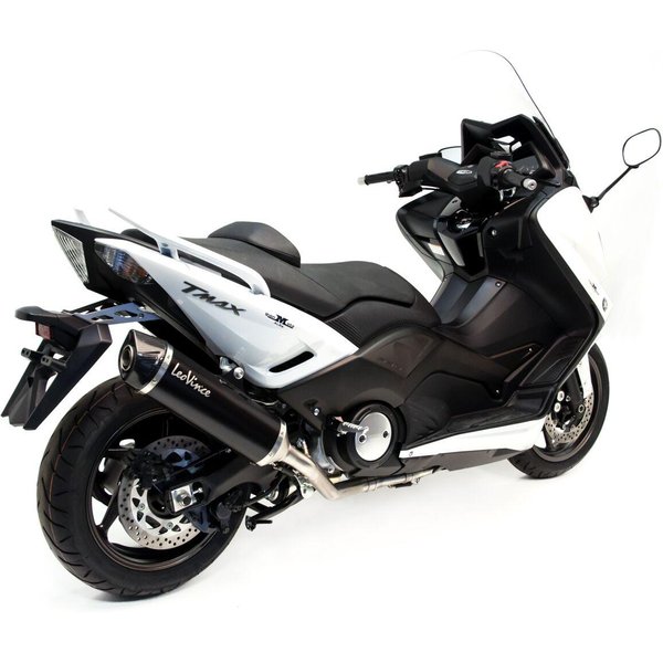 14000 - LeoVince Nero Full Exhaust System For Yamaha XP 530 T-Max 2012-2016 - Black