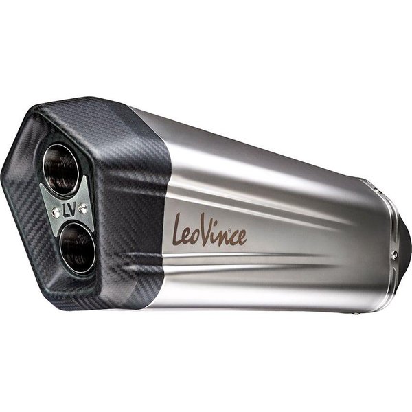 15307 - LeoVince LV-12 Stainless Steel Silencer For Honda NT 1100 ABS 2022-2024 Right