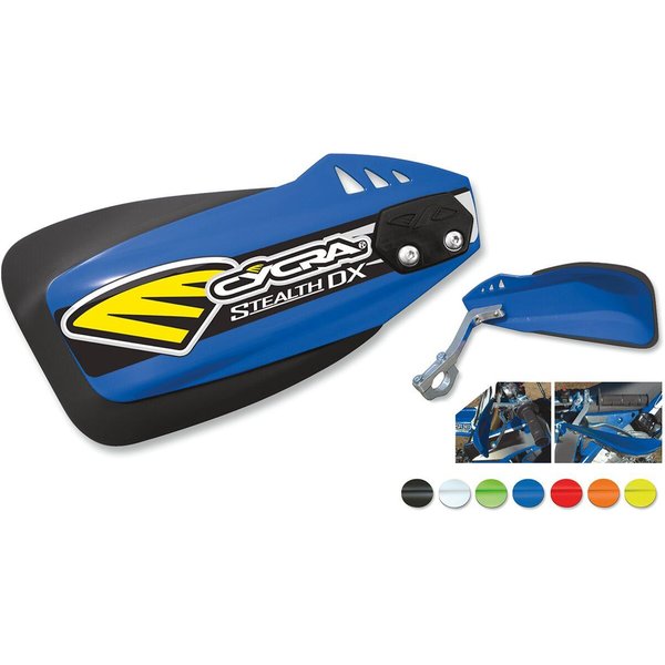 1CYC-0025-62X - Cycra Stealth DX Hand Guards Racer Pack - Blue