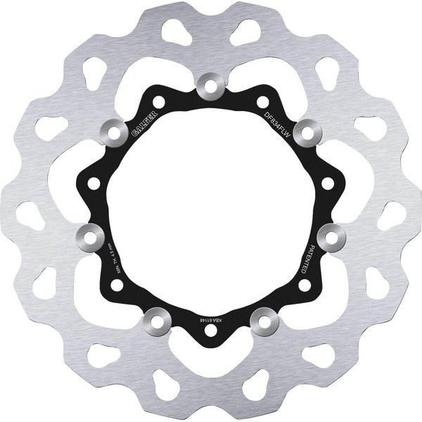 DF834FLW - DF834FLW - Galfer Wave Front Brake Disc - Harley Davidson FLHX 1690 Street Glide 2011-2013