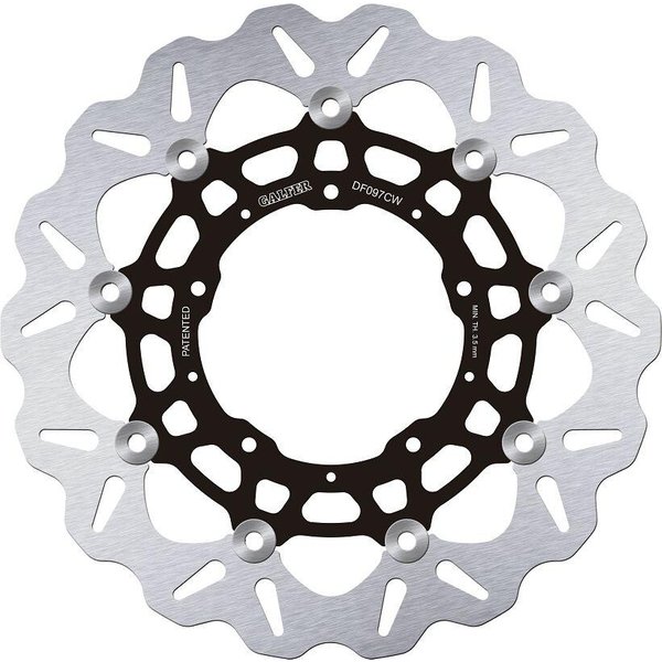 DF097CW - Galfer Wave Brake Disc For Honda X-ADV 750 2021-2024 Black - Front