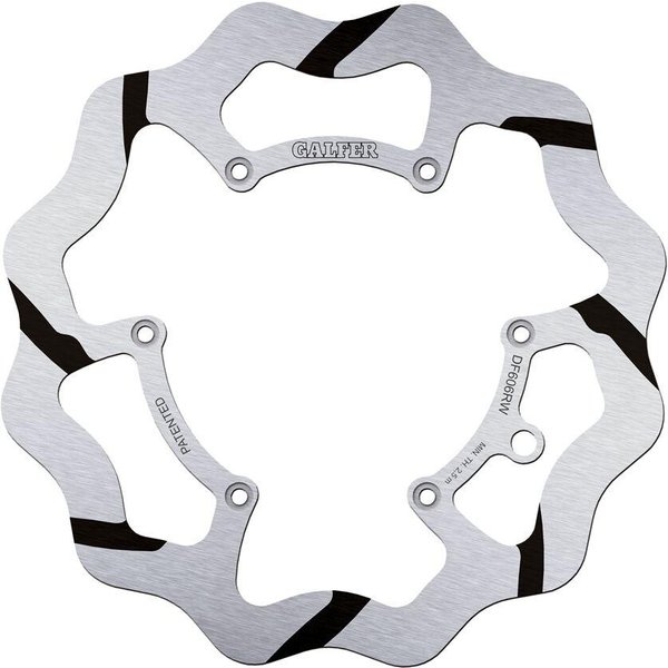 DF606RW - DF606RW - Galfer Fixed Wave Grooved Front Brake Disc - KTM SX125 1993-2023