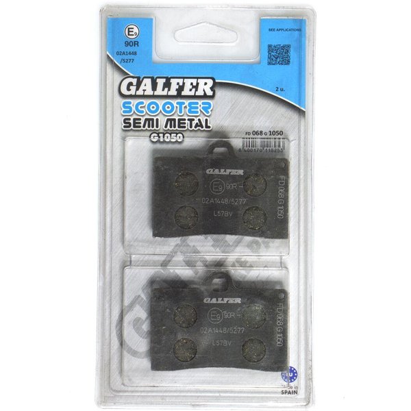 FD068G1050 - Galfer Semi Metallic Scooter Brake Pads For Sherco 4.5 450I 2007 - Front