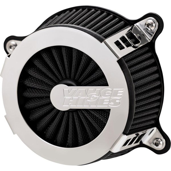 70356 - Vance & Hines VO2 Cage Fighter Air Intake Kit For Harley Davidson FLDE 1750 ABS 2018-2020 - Chrome