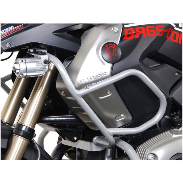 SBL.07.565.10000/S - SW Motech Upper Crash Bars For BMW R 1200 GS 2008-2012 - Silver