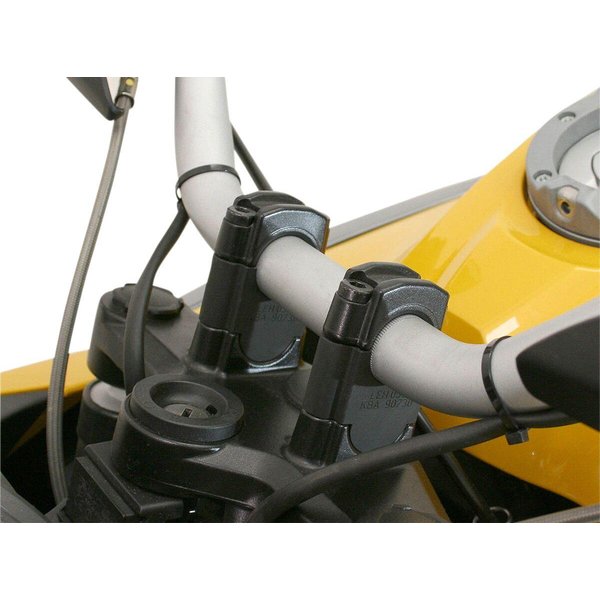 LEH.07.039.111/B - SW Motech 30mm Handlebar Riser For BMW F 800 GS ABS - Black
