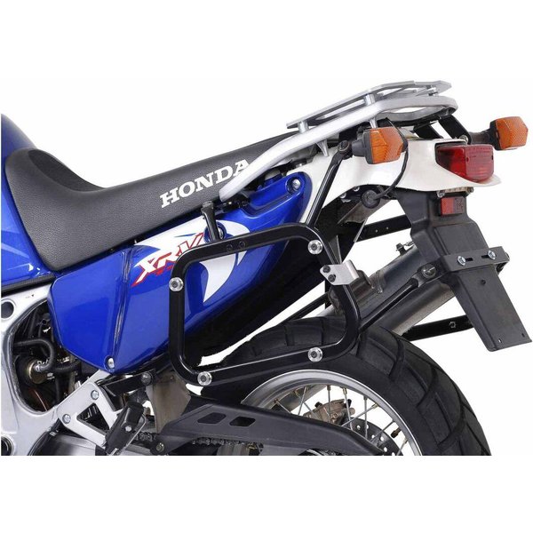 KFT.01.079.20001/B - SW Motech Evo Side Pannier Carrier For Honda XRV 750 1992-2003 - Black/Powder-Powder-Coated Black