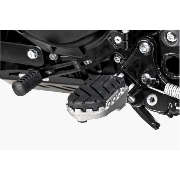 FRS.07.011.10101/S - SW Motech ION Footpegs For BMW F 700 GS ABS - Black/Silver