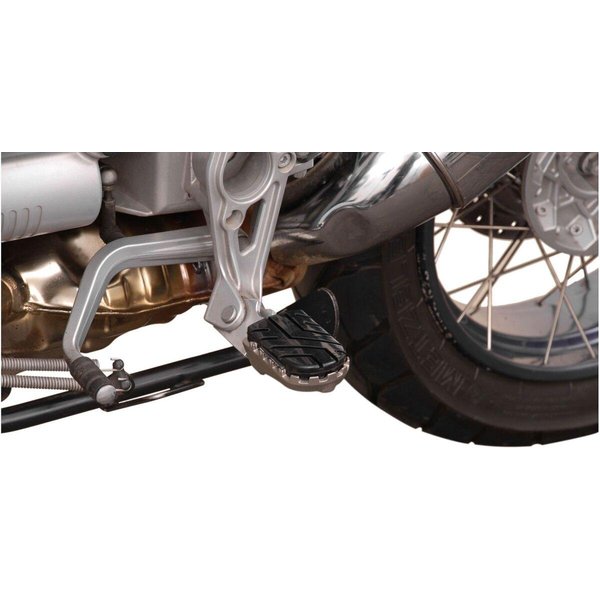 FRS.07.011.10501/S - SW Motech ION Footpegs For BMW R 1100 GS 1993-1999 - Black/Silver