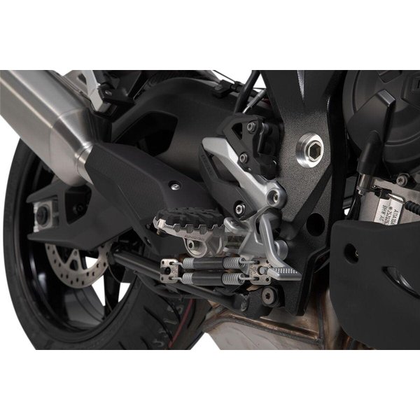 FRS.08.112.10102 - SW Motech Evolution Footpegs For Kawasaki KLE 300 2018-2019 - Silver