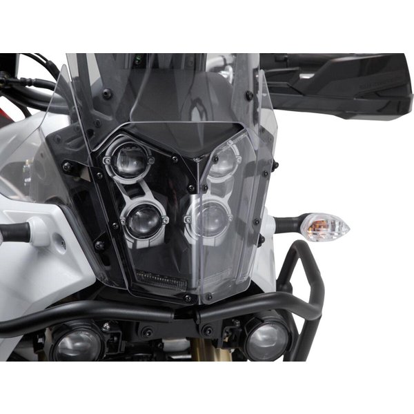 LPS.06.799.10001/B - SW Motech Headlight Guard For Yamaha XTZ 690 2018-2022 Front Black/Powder-Coated Clear