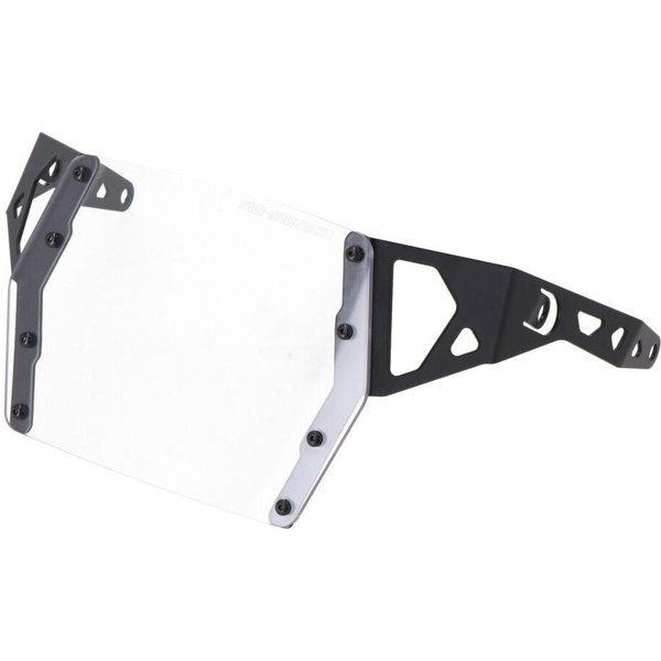 LPS.05.936.10001/B - SW Motech Headlight Guard For Suzuki DL 1050 2020-2024 - Black/Powder-Coated Clear