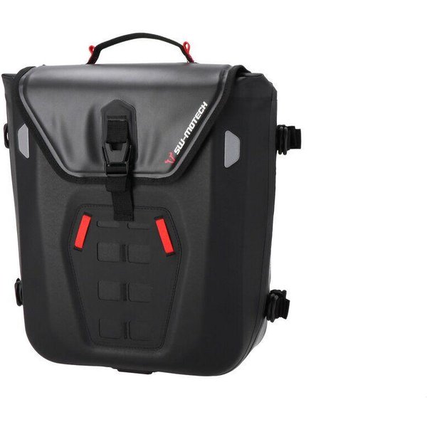 BC.SYS.00.005.12000R - SW Motech SysBag WP M with Adapter Plate For Husqvarna 701 Enduro 2016-2024 Right - Black