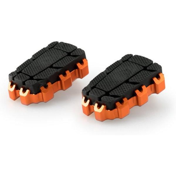 20851T - Puig Enduro 2 Footpegs For KTM 1050 Adventure 2015-2016 - Orange