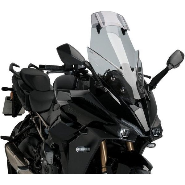 21343H - Puig Touring Screen With Extender For Suzuki GSX S 1000 GT 2022-2025 - Light Smoke