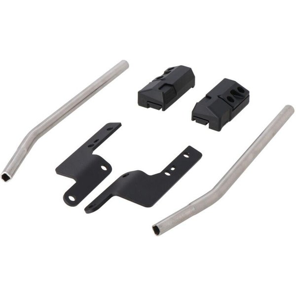 HTA.05.740.85700/B - SW Motech Blaze Panniers Spacer Bars For Suzuki GSX-S 1000 2016-2018 - Black/Silver