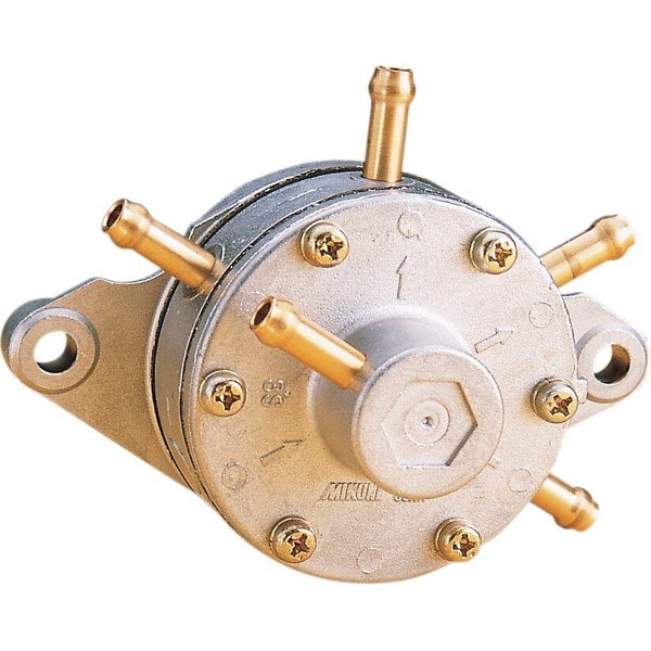 DF52-92 - Mikuni Genuine Triple Fuel Pump For Polaris CENTURION 500 1979-1980 - Gold