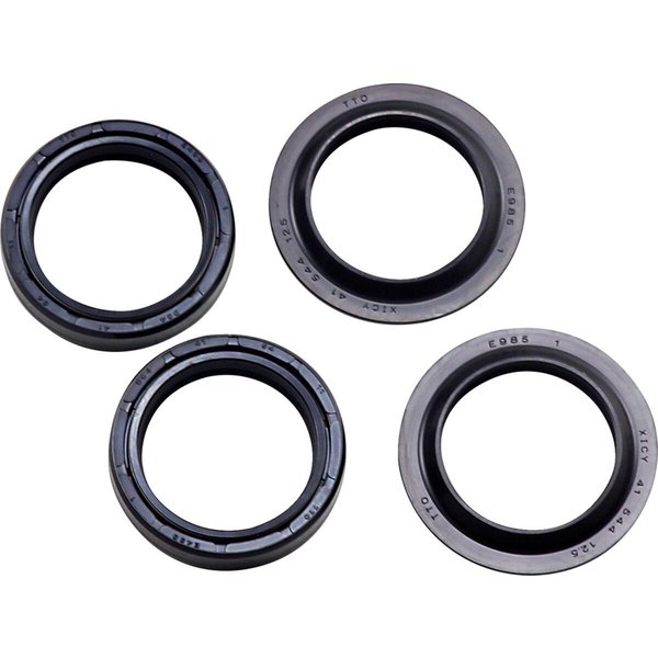 56-132 - Drag Specialties Fork Seal/Dust Wiper Kit For Harley Davidson FLD 1690 2012-2013