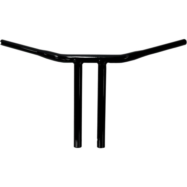 0601-2749 - Drag Specialties 1-1/4" Buffalo T-Bar 30.5 cm (12") - Black