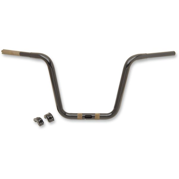 0601-3857 - Drag Specialties 1-1/4" Touring Handlebar For Harley Davidson FLRT 1868 2023-2024 30.5 cm (12") - Black