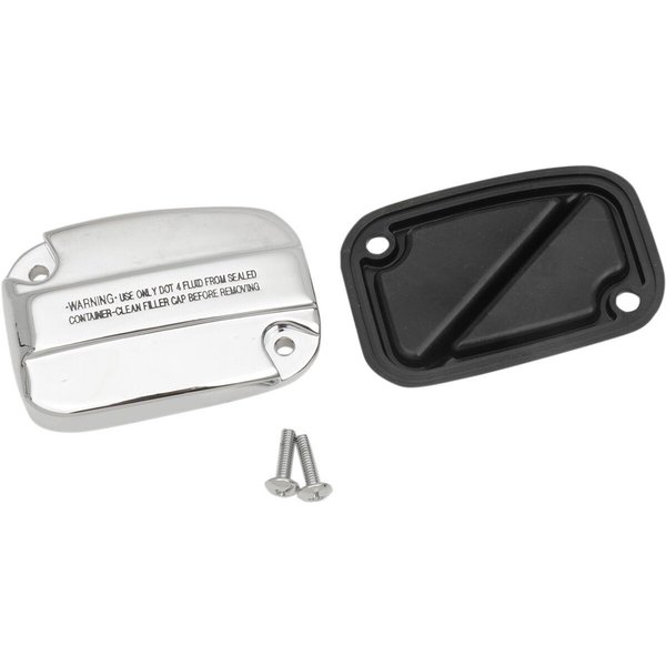 77668B1 - Drag Specialties Clutch Master Cylinder Cover Kit For Harley Davidson FLHR 1690 2012-2015 - Chrome
