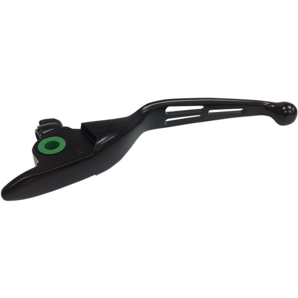 H07-0605MB-C - Drag Specialties Slotted Wide Blade Lever For Harley Davidson FLHR 1750 2017-2019 - Black