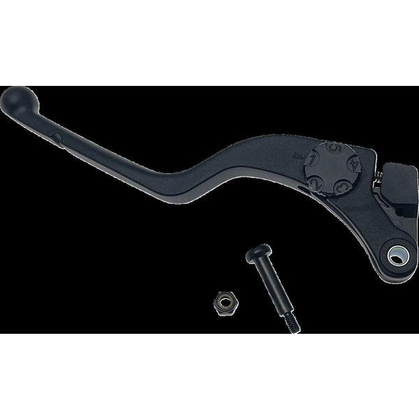 H07-0731MB-C - Drag Specialties Clutch Lever Assembly For Harley Davidson RA 1250 2021-2024 - Black