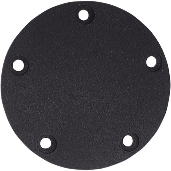 30-0170AWB - Drag Specialties Spherical Radius Points Cover For Harley Davidson FLD 1690 2012-2013 - Black/Wrinkle
