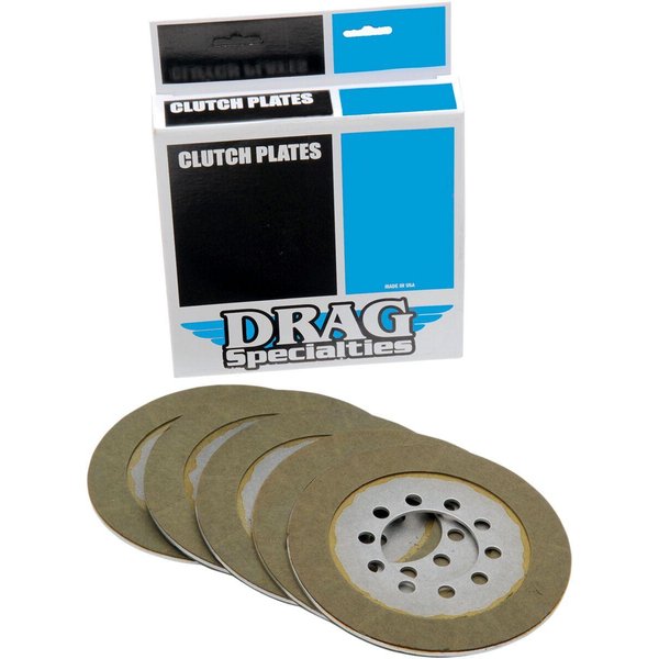 1131-0422 - Drag Specialties Clutch Friction Plate Set For Harley Davidson FL 1200 1970-1977