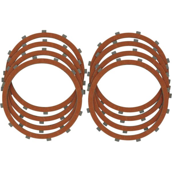 1131-0442 - Drag Specialties Clutch Friction Plate Set For Harley Davidson XLCH 1000 1972-1978