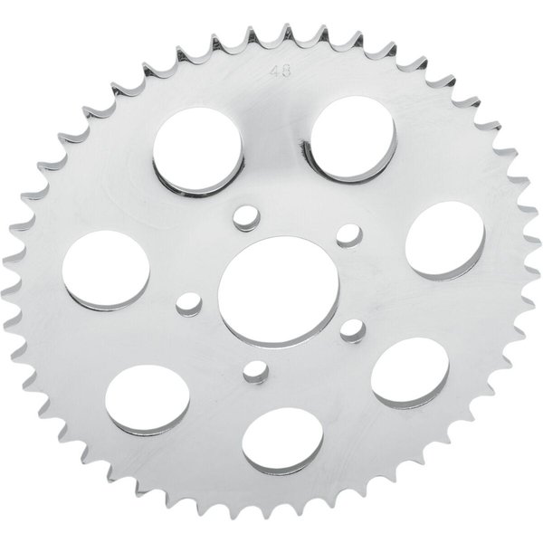 16426P - Drag Specialties 530 Chain Conversion Sprocket For Harley Davidson FLD 1690 2012-2013 Rear Dished Chrome 51T