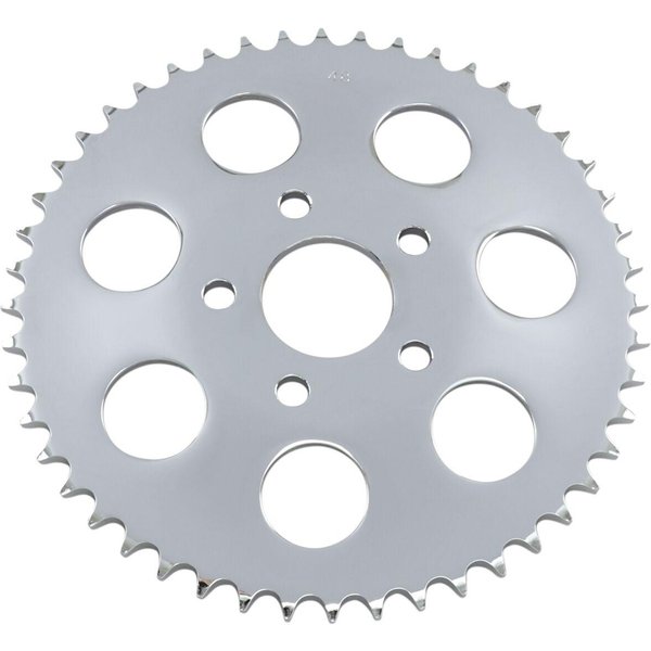 19093P - Drag Specialties Rear Wheel Sprocket For Harley Davidson FL 1200 1973-1977 Rear Chrome 48T