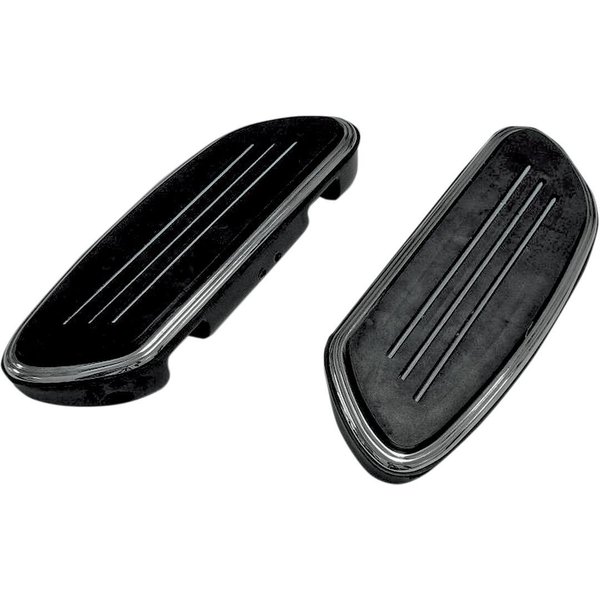 P17-0433B - Drag Specialties Sweeper Floorboards For Harley Davidson FLH 1868 2021 - Black