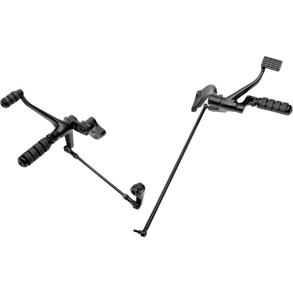 056221 - Drag Specialties Forward Control Kit For Harley Davidson XL 1200 C 2004-2013 - +2" Black