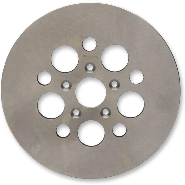 B06-0205AS - Drag Specialties OEM-Style Brake Disc For Harley Davidson FLST 1340 1987-1990 Rear - Silver