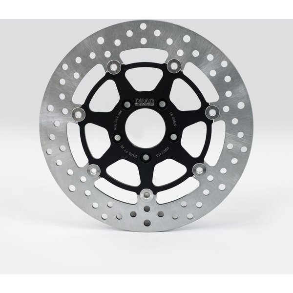 DG005FTAB - Drag Specialties FT Series Brake Disc For Harley Davidson FLDE 1750 2018-2020 Front - Black