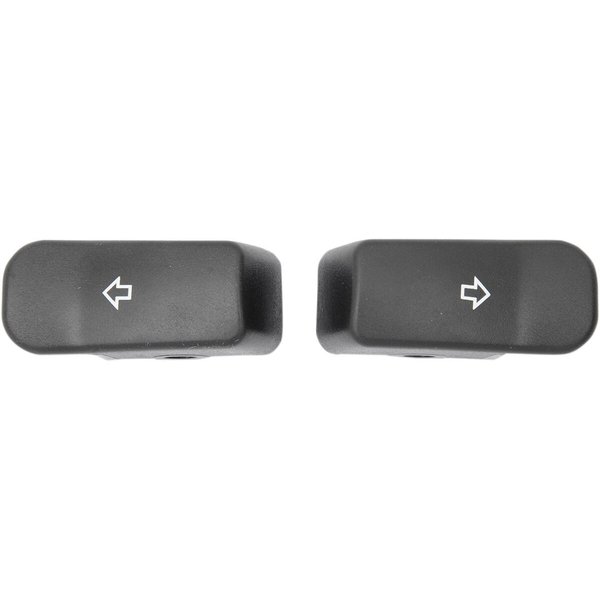 77447 - Drag Specialties Turn Signal Switch Extension For Harley Davidson FLD 1690 2012-2013 - Black