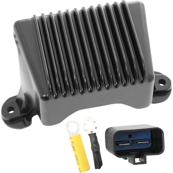 74505-97 - Drag Specialties Solid-State Regulator For Harley Davidson FLHR 1450 1999-2001 - Black