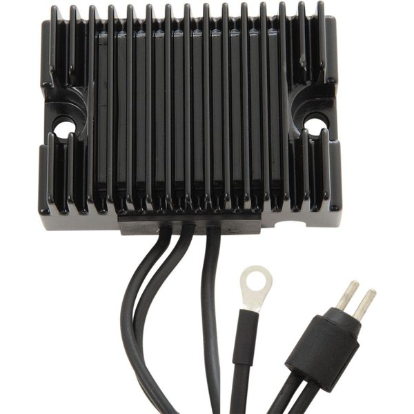 74523-91BK - Drag Specialties Solid-State Regulator For Harley Davidson XLH 1200 1991 - Black