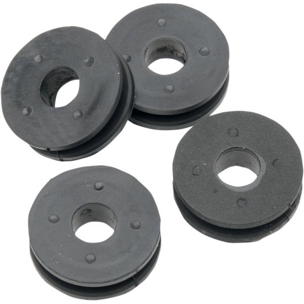 F17-0750 - Drag Specialties Replacement Bushings for OEM Detachable Windshield For Harley Davidson FLHR 1584 2007-2008 - Black