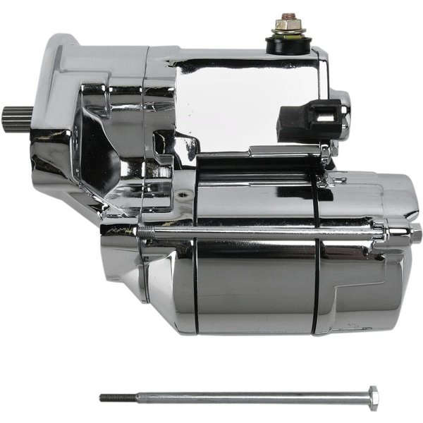 80-1002 - Drag Specialties 1.4 kW High-Performance Starter Motor For Harley Davidson FLHR 1340 1994-1998 - Chrome