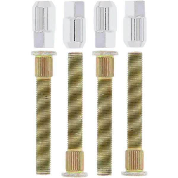 85-1108 - Moose Racing Wheel Stud/Nut Kit For Polaris Ranger RZR 4 800 4X4 2010-2013 Front - Gold/Silver