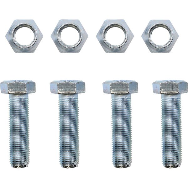 85-1098 - Moose Racing Wheel Stud/Nut Kit For Polaris Big Boss 400 6X6 L 1994-1997 Rear - Silver