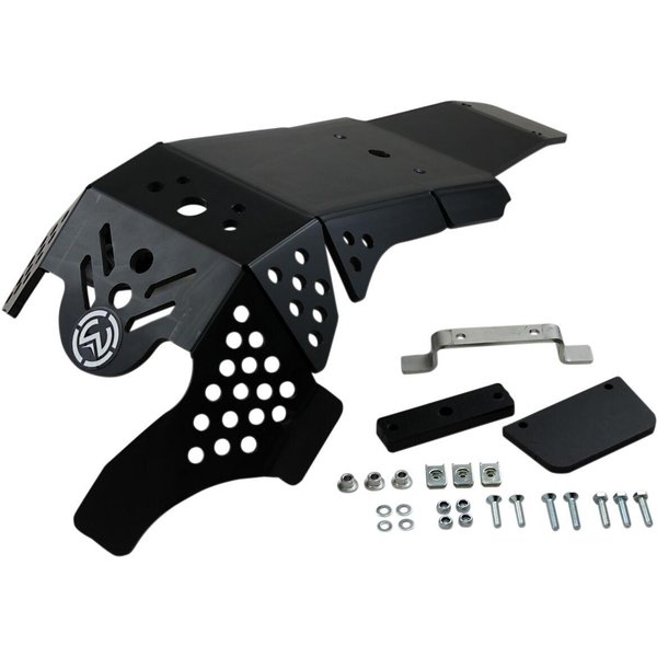 PX1459 - Moose Racing Pro LG Skid Plate For Yamaha WRF250 2019-2024 - Black