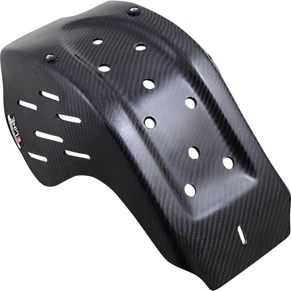 MSP50020 - Moose Racing Carbon Fibre Skid Plate For KTM EXC-F500 2020-2023 - Black